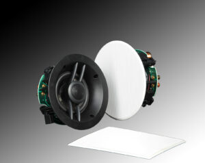 Einbaulautsprecher in der Betondecke